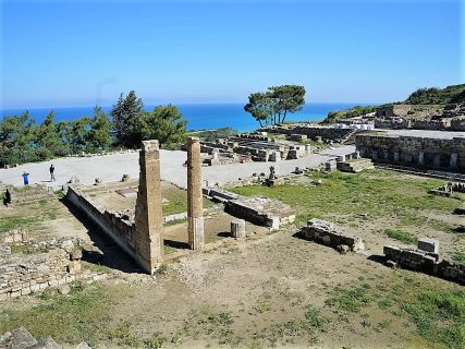 Cheap shore excursions to Ancient Kamiros and Doric Temple