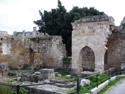 Early Christian Byzantine Church of Archangel Michael, cruise shore excursions in Rhodes Greece