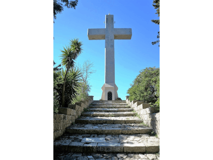Filerimos Cross in Rhodes Greece