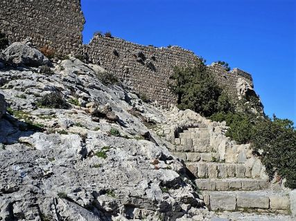 Monolithos Castle in Rhodes Greece