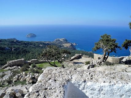 Excursions from Rhodes Cruise Port or Rhodes tourist port to Monolithos Castle