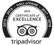 Tripadvisor Hall of Fame 2019